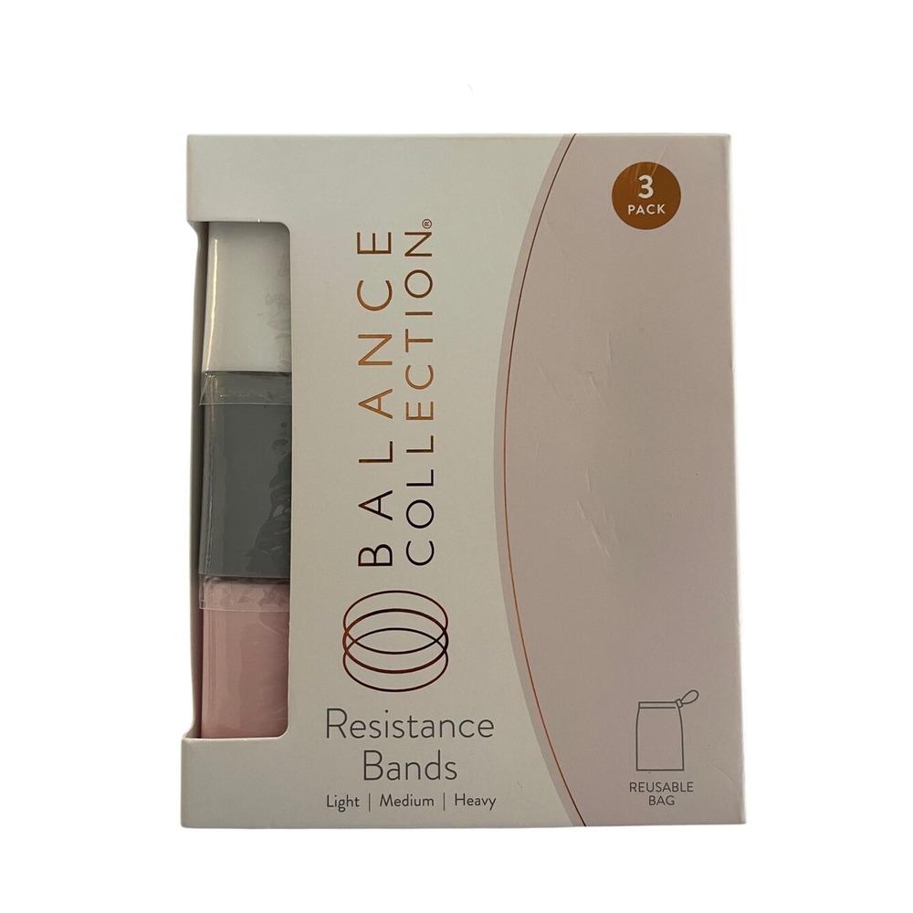 Balance Collection Resistance Bands 3 Pack NWT